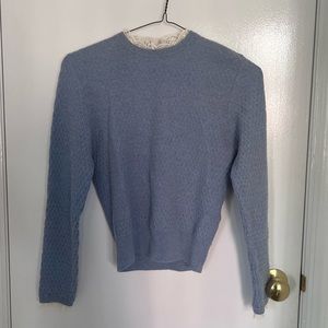 Sandro blue sweater